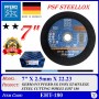 GERMANY PFERD SG INOX STAINLESS STEEL CUTTING WHEEL (7" X 2.5mm X 22.23)
