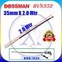 BOSSMAN CONCRETE VIBRATOR SHAFT BVS-352 35mm X 2.0Mtr (FOR: BCR-1100)