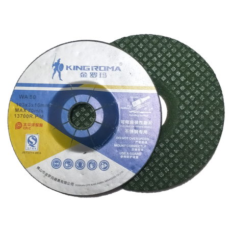 KINGROMA GREEN FLEXIBLE DISC WA80 4" 103mm x 3.0mm x 16mm