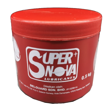 (RED) 0.5kg/2kg SUPER NOVA AP3 GREASE HIGH TEMPERATURE BEARING GREASE 500°