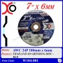 XO GRINDING DISC AWC 24P - 7" 180mm x 6mm - RED (1box / 25pc)