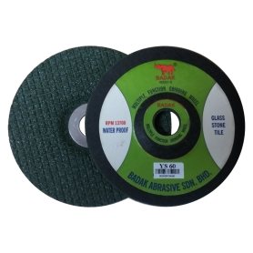 BADAK MULTI FUNCTION GRINDER WHEEL YS103 For Glass, Stone, Tile (4" X P60, P80, P120)