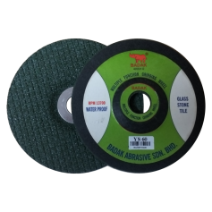 BADAK MULTI FUNCTION GRINDER WHEEL YS103 For Glass, Stone, Tile (4" X P60, P80, P120)