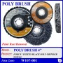FIESTO FOKUS BLACK POLY GRINDER WHEEL (4")
