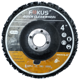 FIESTO FOKUS BLACK POLY GRINDER WHEEL (4")