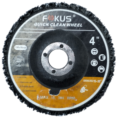 FIESTO FOKUS BLACK POLY GRINDER WHEEL (4")