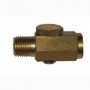 HITTO BRASS AIR REGULATOR CONTROL VALVE - No: E107-3 - SB3 - 1/4"