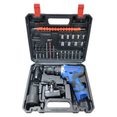 BOSSMAN CORDLESS IMPACT HAMMER DRILL DRIVER 12V COMBO SET (BDD-313)