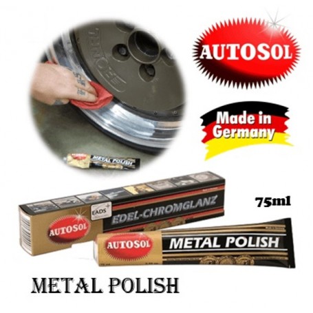 AUTOSOL METAL POLISH - Remove Rust,  (75ML)
