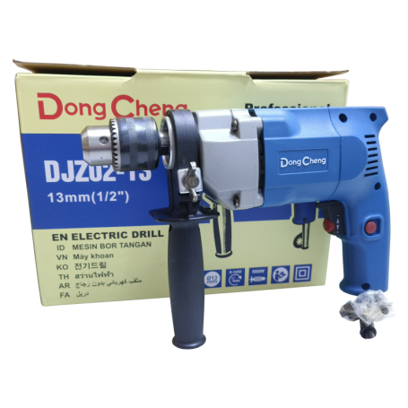 DONGCHENG ELECTRIC DRILL - 13mm X 500W - FOR METAL J1Z-FF02-13 (DJZ02-13)