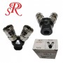 SUN-RISE SMV Y-TYPE AIR COUPLER MULTIPASS QUICK COUPLER - 2WAY / 3 WAY - 1/4" PT