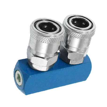 SUN-RISE AIR COUPLER MULTIPASS QUICK COUPLER - Straight SMT-S