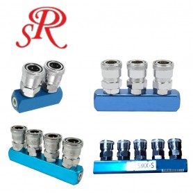 SUN-RISE AIR COUPLER MULTIPASS QUICK COUPLER - Straight SMT-S