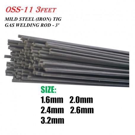 MILD STEEL TIG GAS WELDING ROD - 3Feet