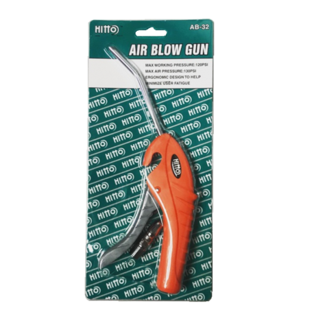 HITTO SWISS TYPE HIGH QUALITY AIR DUSTER WITH 20PM COUPLEREDUCING AIR BLOW GUN - HAD-4SHD / HAD-12SHD
