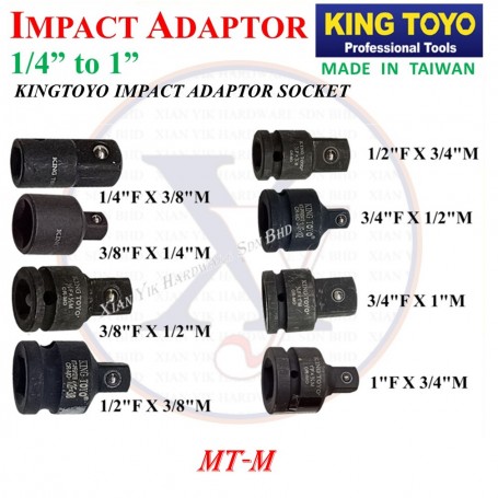 KINGTOYO IMPACT ADAPTOR SOCKET