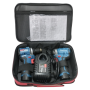 DONGCHENG COMPACT KIT DCJZ125EK+DCPL04-8Z 12V CORDLESS 2.0Ah X2,3A (DCKIT36BK)
