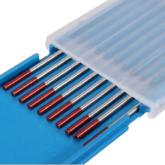 DYNAMIC / HERO TECH 1.6mm X 150mm RED 2% TIG TUNGSTEN ELECTRODE FOR STAINLESS STEEL