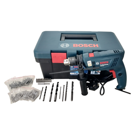 BOSCH PERCUSSION DRILL INFISHERMAN BOX 13mm x 600w (1/2") (06011A03L2) (GSB 600)