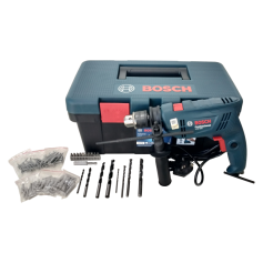 BOSCH PERCUSSION DRILL INFISHERMAN BOX 13mm x 600w (1/2") (06011A03L2) (GSB 600)
