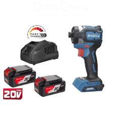 DONGCHENG 6.35mm 20V 4.0Ah C 2/4AHEX 208N,M CORDLESS BRUSHLESS IMPACT DRIVE (DCPL208EK)