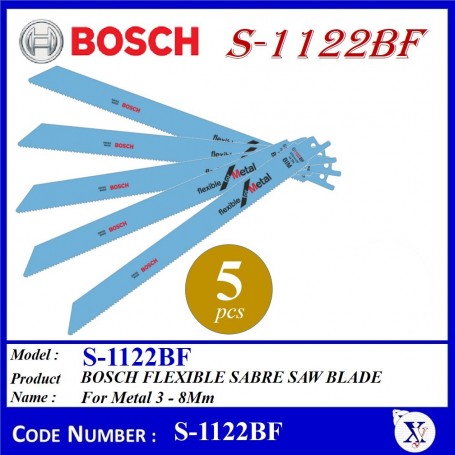 S-1122BF (S1122BF) BOSCH SABRE SAW BLADE (2608656019)