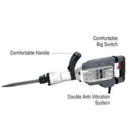 Q9 ELECTRIC DEMOLITION HAMMER - 1700W 1850bpm 14.5KG (QET105DH)