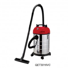 Q9 ELECTRIC WET & DRY VACUUM CLEANER STAINLESS STEEL BARREL 1400W 30LT (QET3016VC)