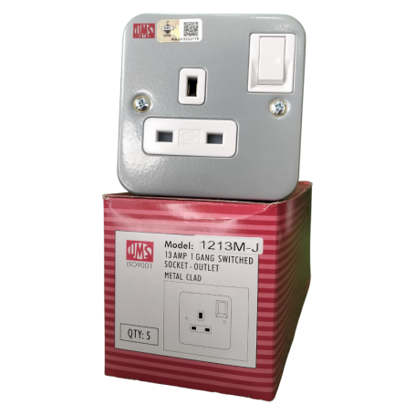 UMS METAL-CLAD SWITCHED SOCKET