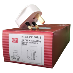 UMS 13A, 15A ELECTRIC 3-PIN PLUG TOP (UMS-13A, UMS-13N, UMS-15A)