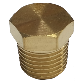 BRASS HEX PLUG