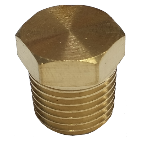 BRASS HEX PLUG