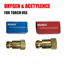 ACETYLENE / OXYGEN MUREX CHECK VALVES FOR CUTTING TORCH USE