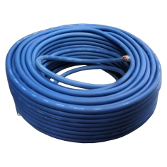 BLUE WELDING CABLE WIRE 100% PURE COPPER - 300 / 400 / 500 AMP