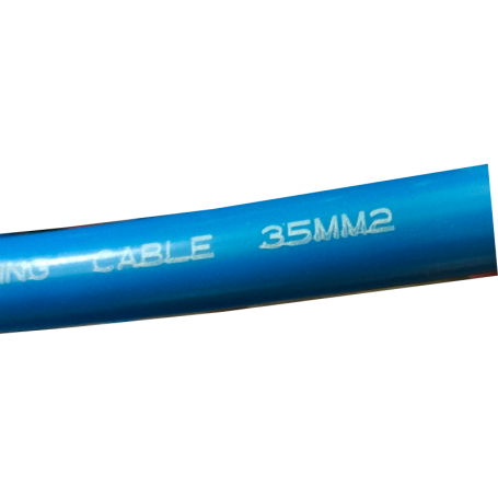 BLUE WELDING CABLE WIRE 100% PURE COPPER - 300 / 400 / 500 AMP