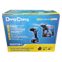 DONGCHENG 21V X 4.0Ah CORDLESS BRUSHLESS COMBO KIT DCZC22BK+DCJZ2060IZ (DCKIT38BK)