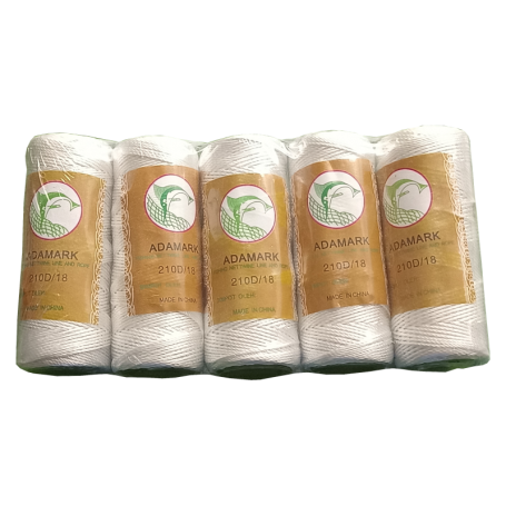 NYLON TWINE - BROWN G18, G21 OR WHITE G18, G21