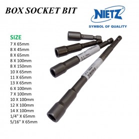 NIETZ MAGNETIC HEX BIT SOCKET (BOX SOCKET BIT)