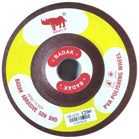 BADAK PVA POLISHING WHEEL (Usage: Glass, ceramic tile and marble) PVA WHEEL