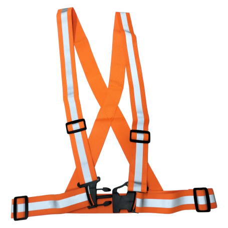 FIESTO BELT TYPE SAFETY VEST - SVB-5G (LEMON GREEN), SVB-5O (ORANGE)