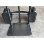 HEAVY DUTY P-SHAPE HAND TROLLEY WITH 10" SOLID WHEEL (Plate Thickness 4mm) - W36cm X L26cm X H130cm