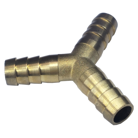 BRASS THREE WAY Y-BARB