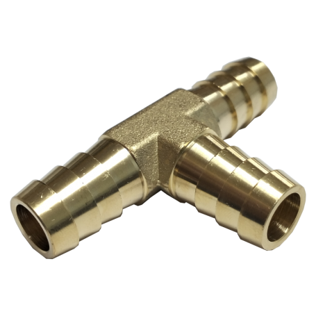 BRASS THREE WAY BARB