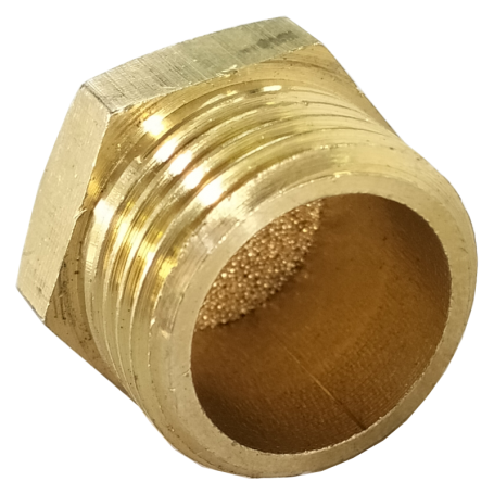 BRASS FLAT SILENCER
