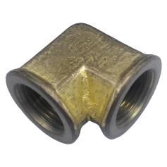 BRASS FEMALE ELBOW HEX