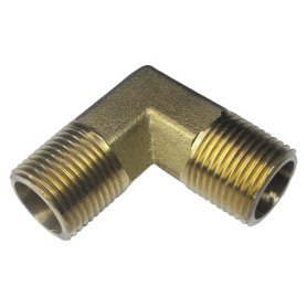 BRASS MALE ELBOW