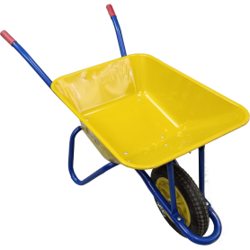 GAJAH HEAVY DUTY WHEEL BARROW - YELLOW (D800VC)
