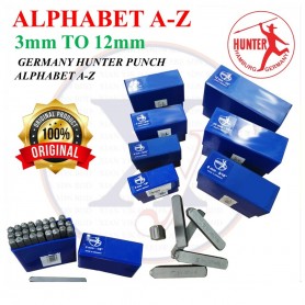 GERMANY HUNTER PUNCH ALPHABET A-Z