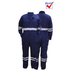 PICASAF OVERALL C/W REFECTIVE NAVY BLUE - 3022 (M, L, XL, XXL