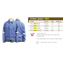 PICASAF NAVY BLUE WORKING JACKET - 9501 (M, L, XL, XXL)
